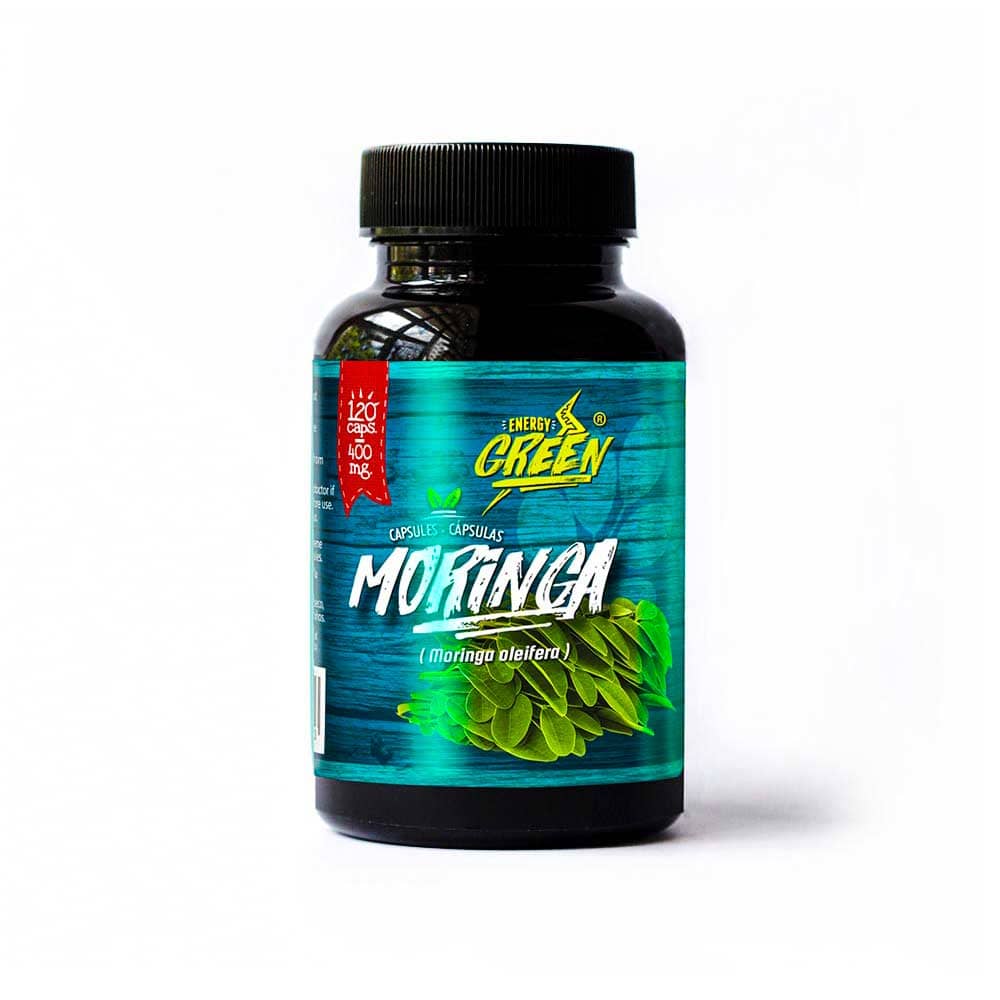 Moringa Capsules (Moringa oleifera) | Superfood Energy & Immune Support | 120 Vegan Pills (500 mg) | Non-GMO