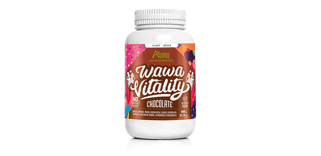 Wawa Vitality Chocolate Blend | Andean Superfoods Family Drink Mix | 900 g (31.75 oz) | Quinoa, Cañihua, Sacha Inchi, Cacao