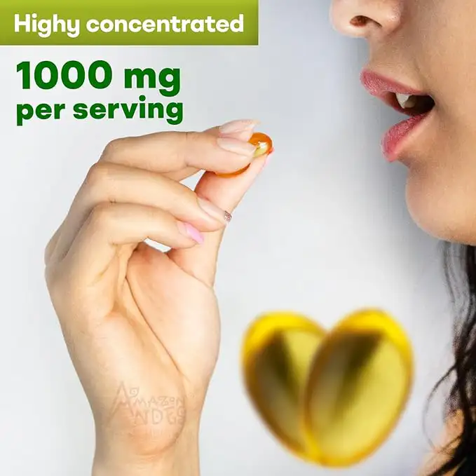Moringa Leaf Liquid Extract Softgels | Highly Concentrated 1000 mg/Serving | 100 Softgel Capsules | Immune & Energy — image 4