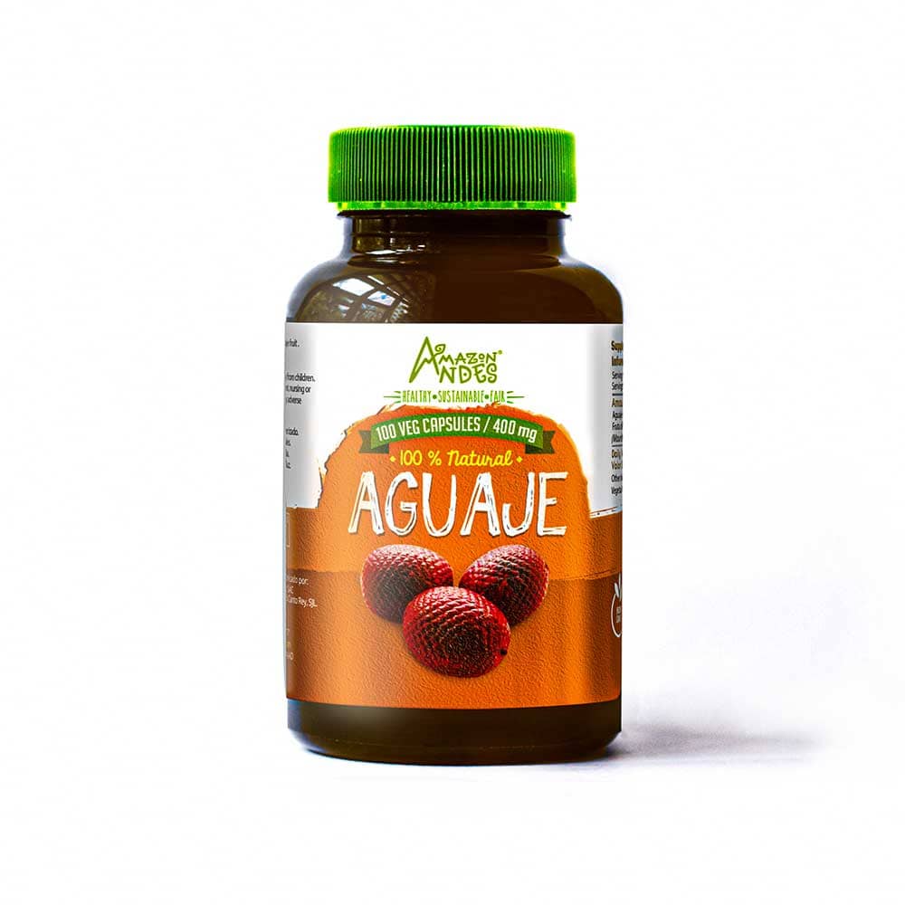 Capsulas De Aguaje 100*400 Mg (Aguaje Capsules) 100*400 Mg