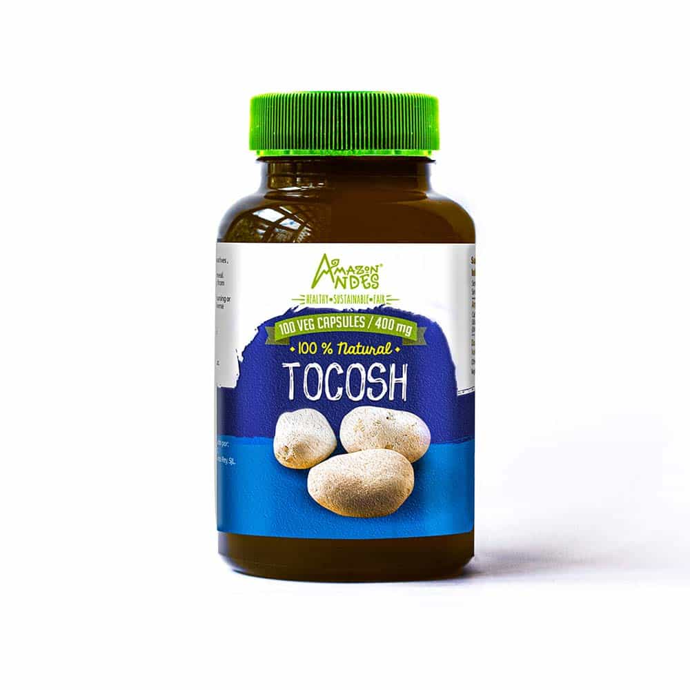 Tocosh Capsules | Andean Fermented Potato | Natural Gastric & Immune Support | 100 Pills (400 mg) | Vegan