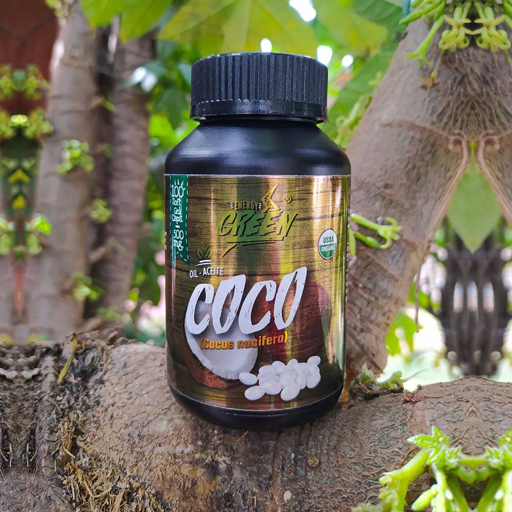 Coconut Oil Capsules | MCT-Rich Natural Energy & Metabolism | 100 Pills (500 mg) | Non-GMO — image 3