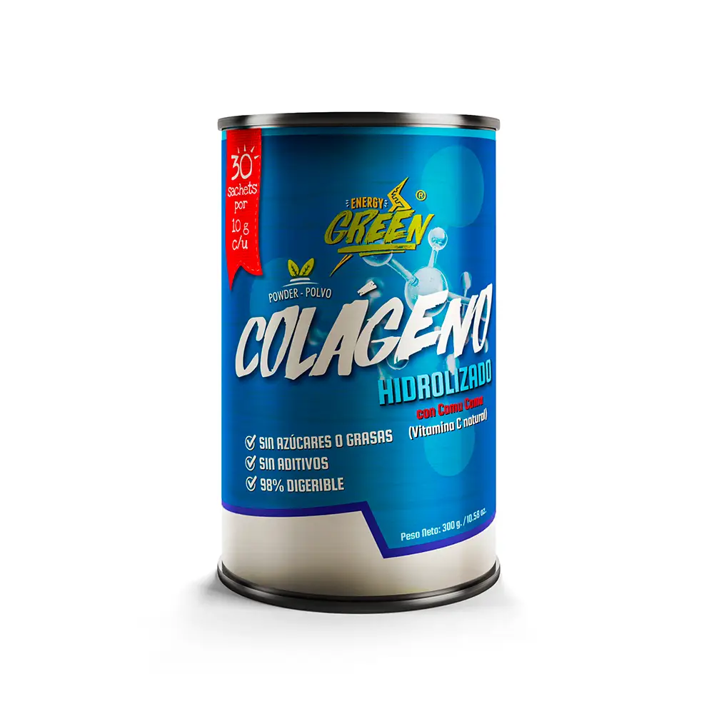 Hydrolyzed Collagen + Camu Camu Powder | Skin, Hair, Joint Support | 300 g (10 oz) | Vitamin C Boost