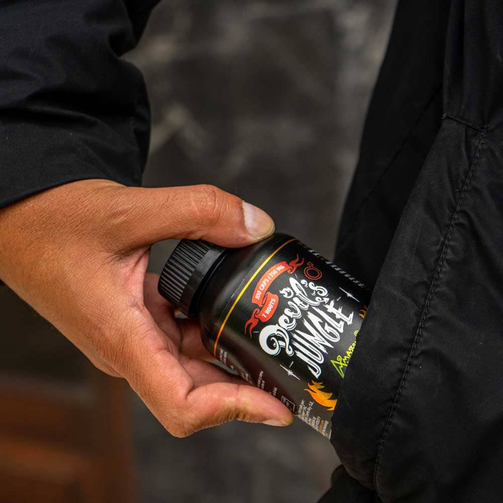 Devil's Jungle Capsules for Men | Seven-Roots Amazon Vitality Blend | 100 Vegan Pills (350 mg) | Non-GMO — image 5