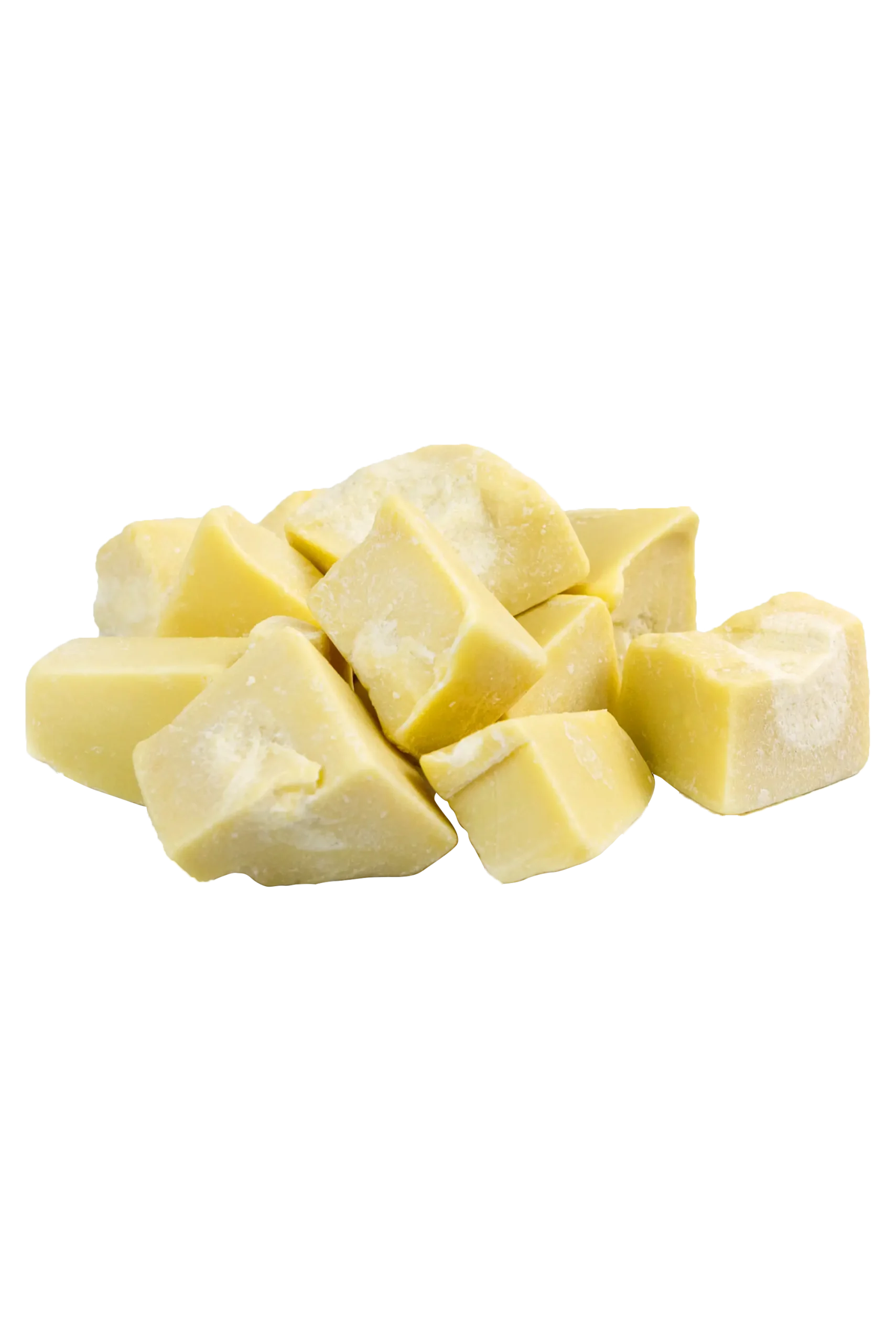 Producto terminado de manteca de cacao